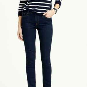 J. CREW NEW Reid Denim Dark Rinse Slim Fit Jeans Size 28 Tall